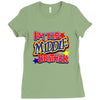 i'm the middle brother Ladies Fitted T-Shirt