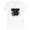 robot zombies! Ladies Fitted T-Shirt