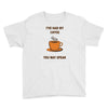 funny coffee Youth Tee