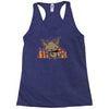 meowy krampus Racerback Tank