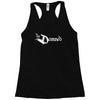 the damned band logo screen printed retro Racerback Tank