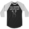 eyes in the back of my shirt 3/4 Sleeve Shirt