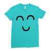 keep smile Ladies Fitted T-Shirt