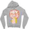 hey man Zipper Hoodie