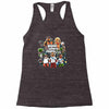rand theft mario Racerback Tank