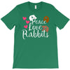 peace love rabbits T-Shirt
