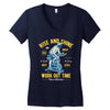 work out time Women's V-Neck T-Shirt