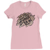 eat your heart out zombie run Ladies Fitted T-Shirt