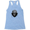 gorrila head military smoke Racerback Tank