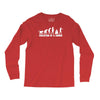 evolution of a zombie Long Sleeve Shirts