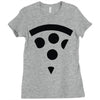 pizza Ladies Fitted T-Shirt