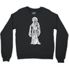 santa muerte blanca Crewneck Sweatshirt