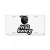 wild honey License Plate