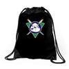 mighty leo Drawstring Bags