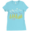 camp forest Ladies Fitted T-Shirt