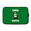omg santa will ferrell Laptop sleeve