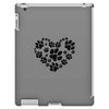 cat love paw iPad 3 and 4 Case