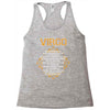 cool virgo Racerback Tank