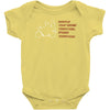 couple biker Baby Bodysuit