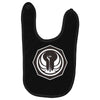 white and black Baby Bibs