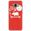 never give up on dreams ladies fitted Samsung Galaxy S8 Plus