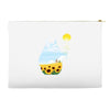 totoro sunflower Accessory Pouches