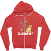 five nights at freddy's celebrate! Zipper Hoodie