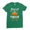 sweet as pumpkin pi Ladies Fitted T-Shirt