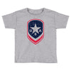 land of the free shield Toddler T-shirt