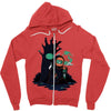 nuit bleue Zipper Hoodie
