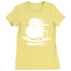 wheres my hos at santa claus Ladies Fitted T-Shirt
