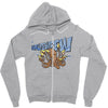 octopus with bubble gun goes pewpew Zipper Hoodie