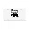 Daddy Bear - Baby Bear Custom Name License Plate