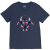 floral hazard V-Neck Tee