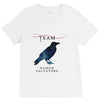 team damon salvatore V-Neck Tee