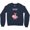 Estimated Delivery September Baby Girl Crewneck Sweatshirt