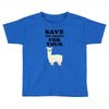 Save The Drama For Your Lama Toddler T-shirt