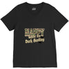 happy when duck hunting V-Neck Tee