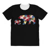 mama bear baby bear floral All Over Women's T-shirt