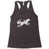 okami tribute wolf ladies Racerback Tank