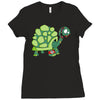tortue nazie zombie Ladies Fitted T-Shirt