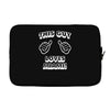 this guy loves miami Laptop sleeve