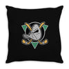 ucks team Throw Pillow