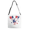 4th of July Adjustable Strap Totes