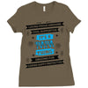 It's A Papa Thing Ladies Fitted T-Shirt