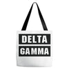 Delta Gamma Black Tote Bags