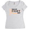This Is My Fight Shirt Women's Triblend Scoop T-shirt