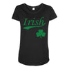 irish Maternity Scoop Neck T-shirt