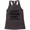 luck fishing Racerback Tank