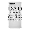 dad a sons first hero iPhone 7 Plus Case